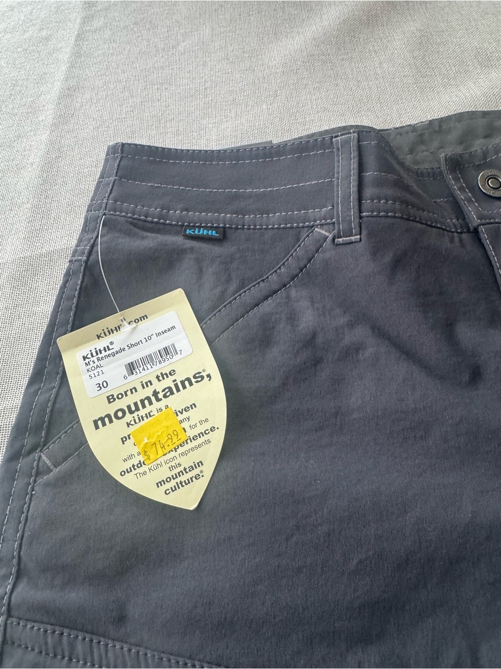 KÜHL Men's Renegade Short 10” Inseam, Size 30, NWT - Picture 2 of 7